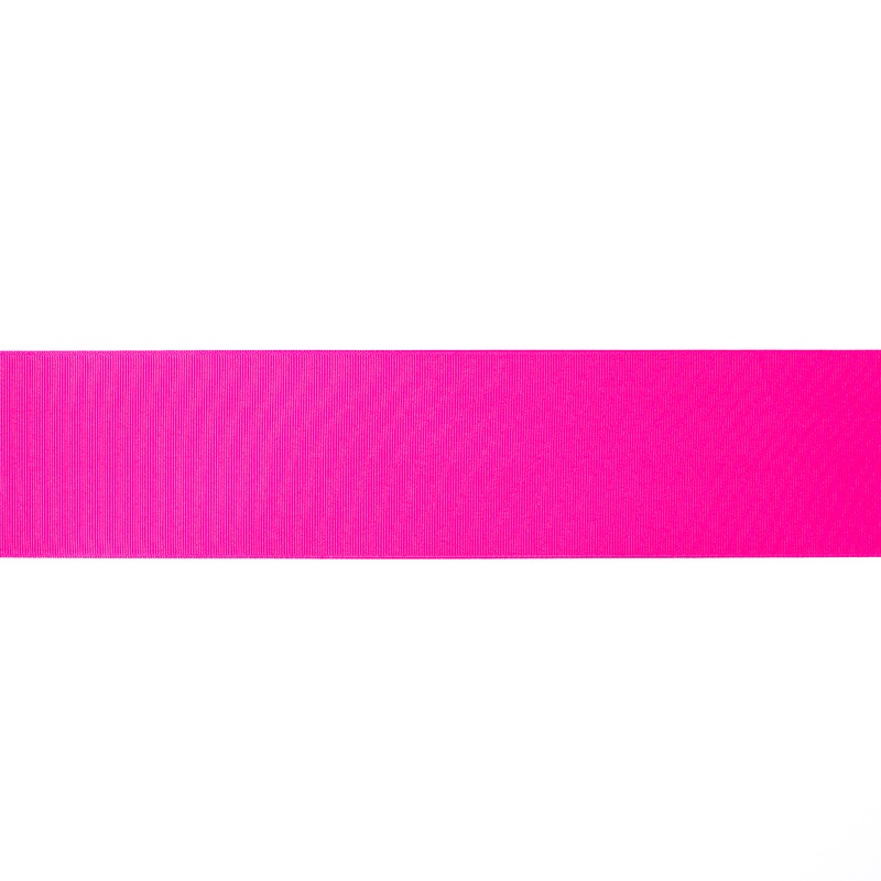 Shocking Pink Grosgrain Ribbon