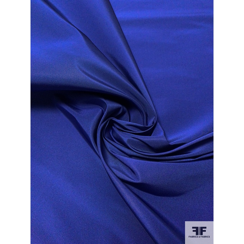 Solid Silk Faille – Navy Fabric by the Yard