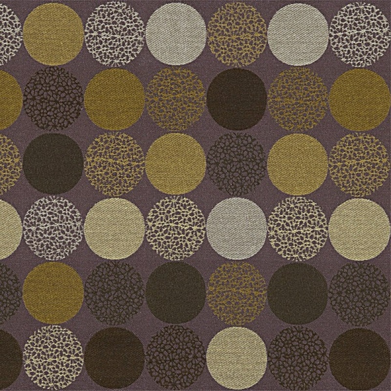 Carnegie Bauble Color 45 Textured Circle Purple Upholstery Fabric Order Product