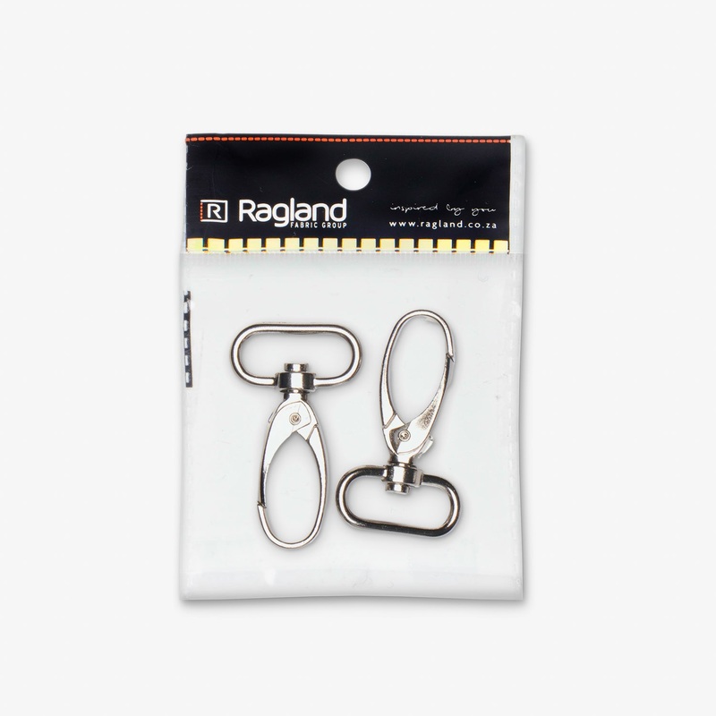 Snap Hook Metal 25mm Pack of 2