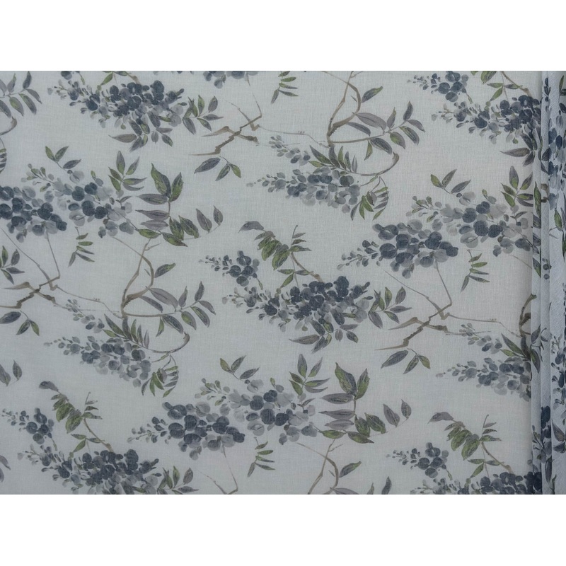 280cm Snow Flower Sheer Collection CU1260-3 CU1260-3