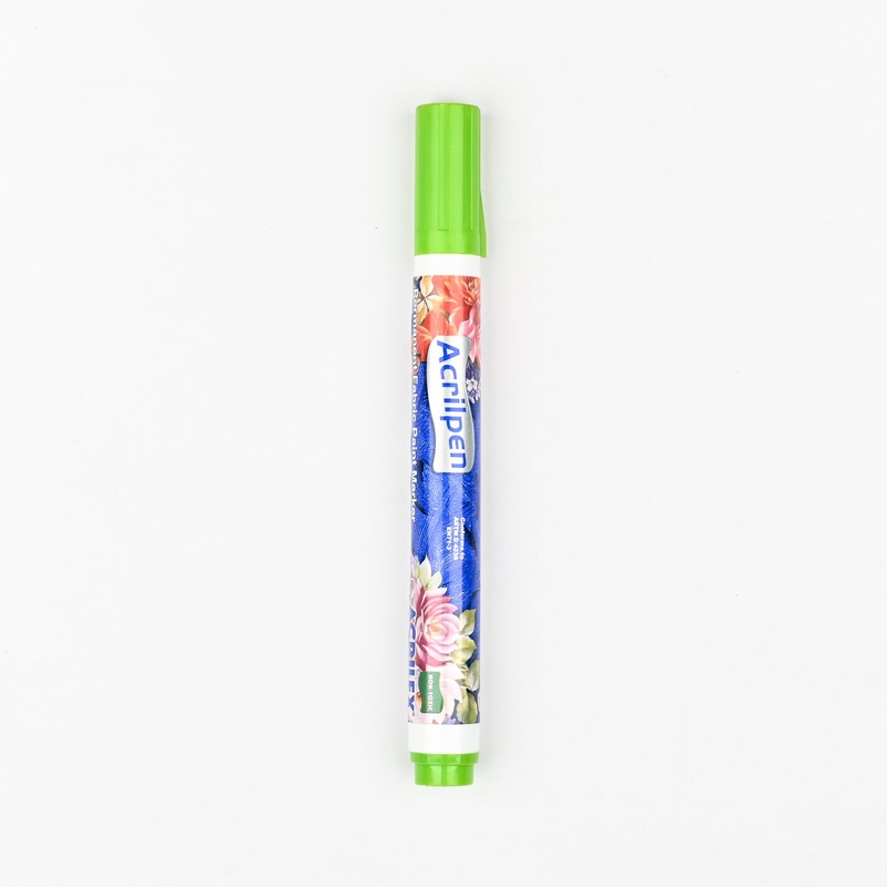 Acrilex Acrilpen Fabric Marker Lime Green