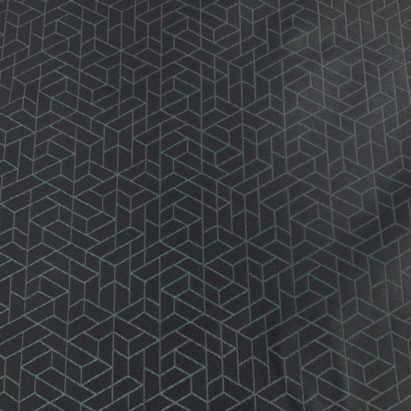 Luum Flexagon Blueprint Blue Upholstery Fabric Order Product