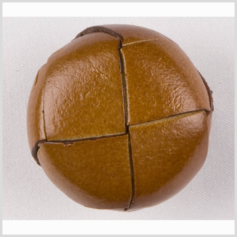 Natural Leather Button – 20L/12.5mm