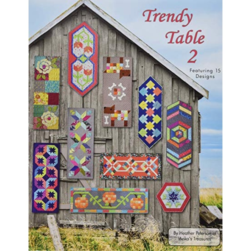 Trendy Table 2 Table Runner Book