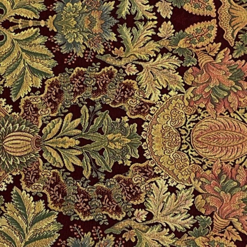 Burch Fabric Caleb Burgundy Upholstery Fabric Order Product
