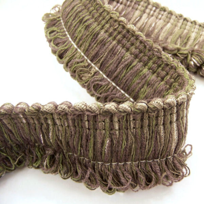 Fly By Eggplant Loop Fringe Purple Home Decor Trim Order Product