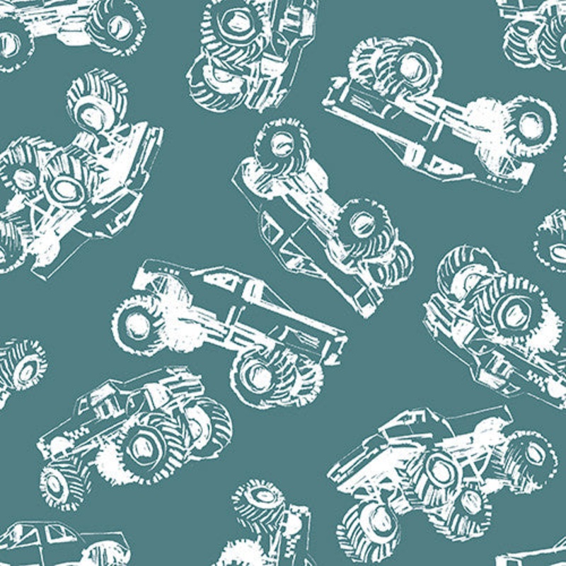 Mash the Throttle / Monster Truck Outline