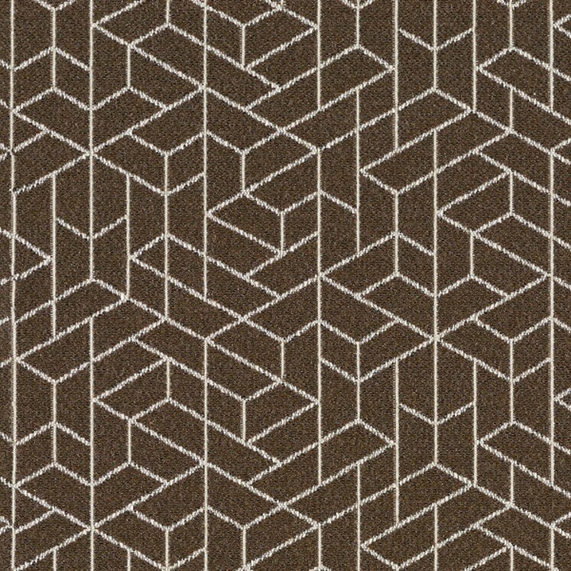 Remnant of Luum Flexagon Peatlands Brown Upholstery Fabric Order Product 1