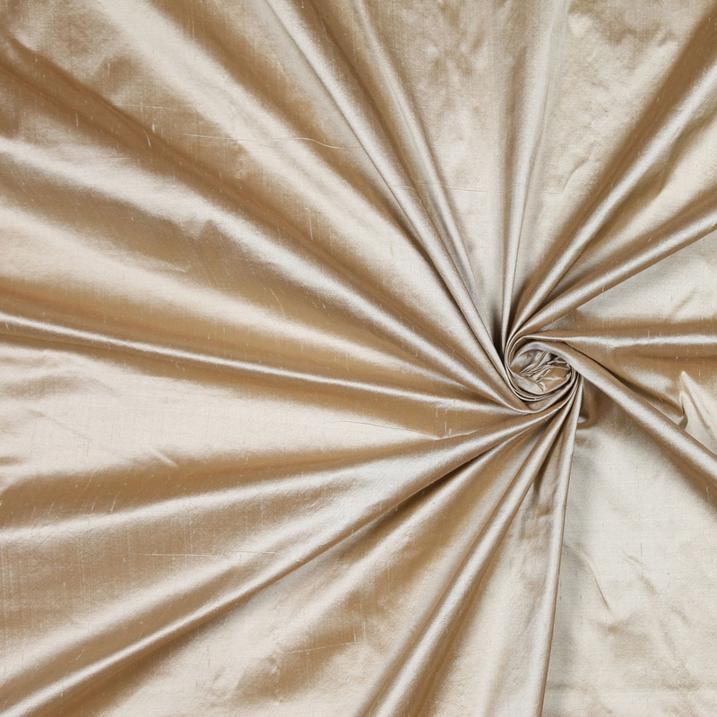 Silk Shantung – Iridescent Brown and Celadon – Shantung Collection