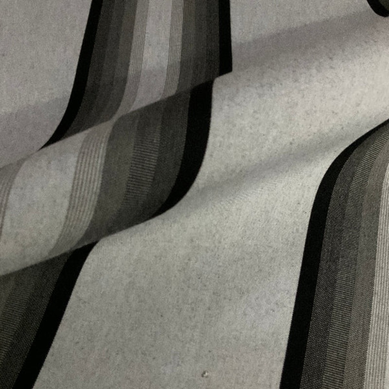 Sunbrella Shade Grey/Black/White Canvas Awning Material Order Product