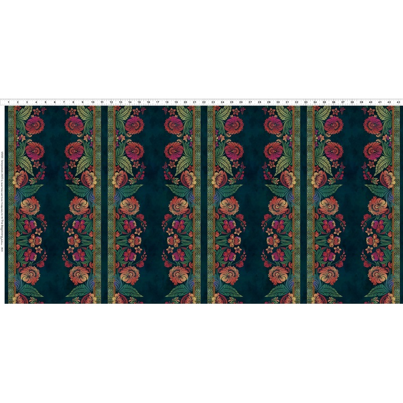 Vivid / Small Border in Spice